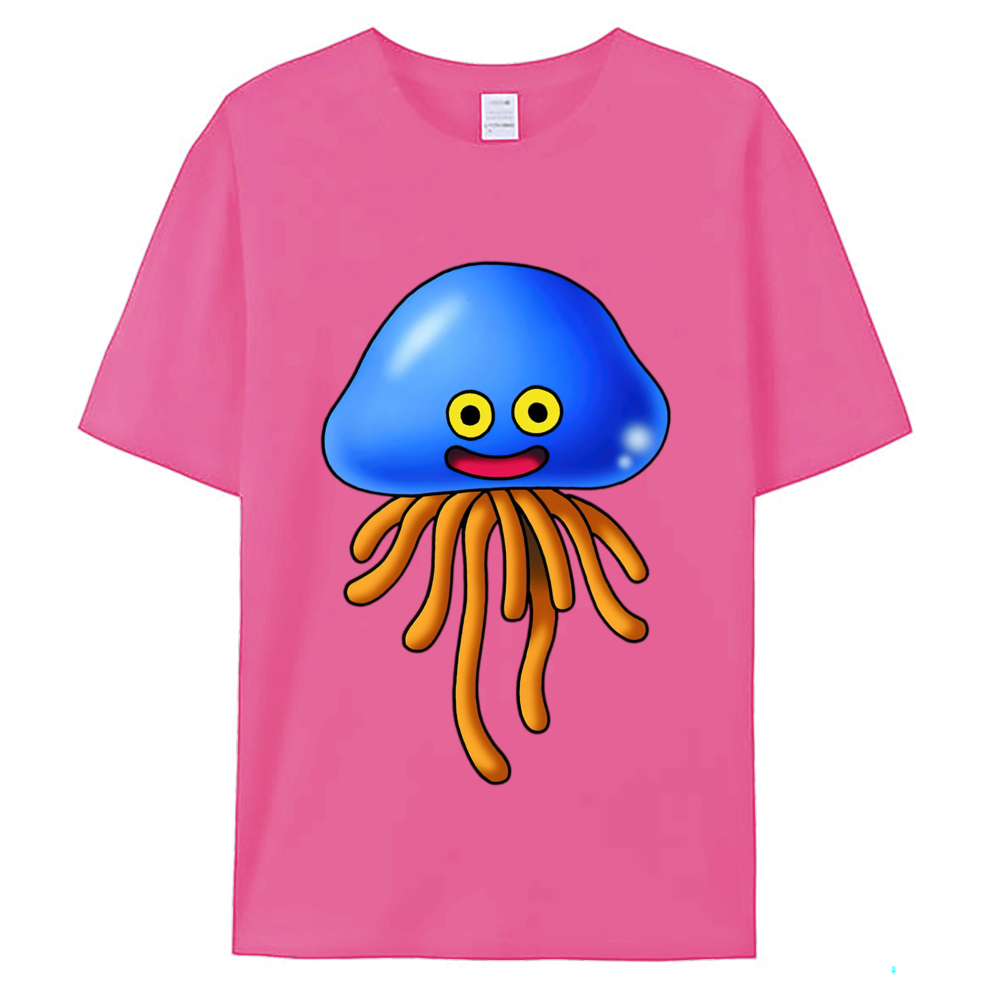 （画像用） ドラゴンクエスト Doragon Kuesuto Dragon Quest レディースカジュアルプリントTシャツ（綿100％）